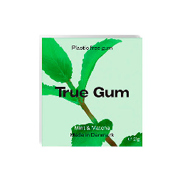 Tyggegummi Mint & Matcha True Gum 21 g