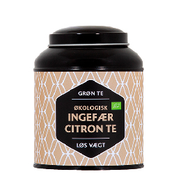 Grøn Te Ingefær Citron Økologisk 100 gram