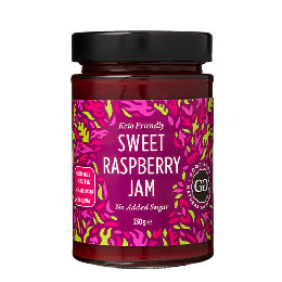Hindbærmarmelade, Sweet Jam 330 g