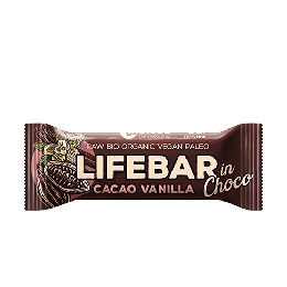 LifeBar InChoco Cacao Vanilla RAW Ø 40 g
