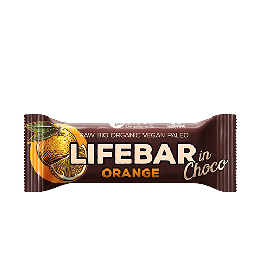 LifeBar InChoco Orange RAW Ø 40 g