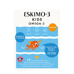 Eskimo-3 Kids Omega-3 orange 27 tabletter