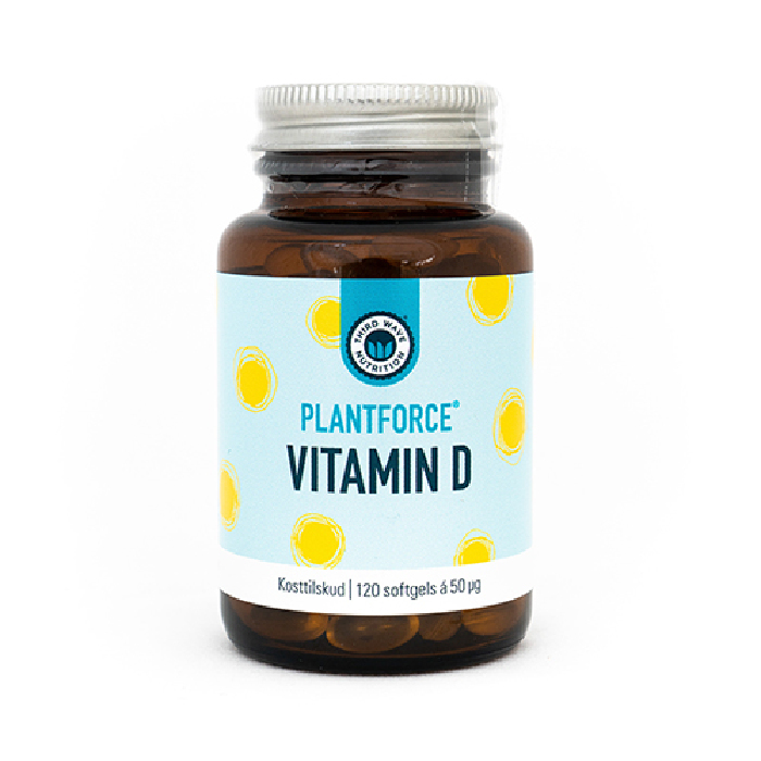 Vitamin D Plantforce 120 kap