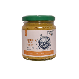 Smørepålæg Hummus karry Ø 200 g