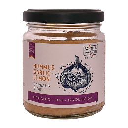 Smørepålæg Hummus Garlic Lemon Ø 200 g