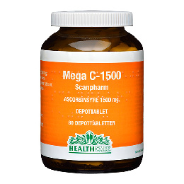 Mega C 1500 mg HealthCare 80 tab