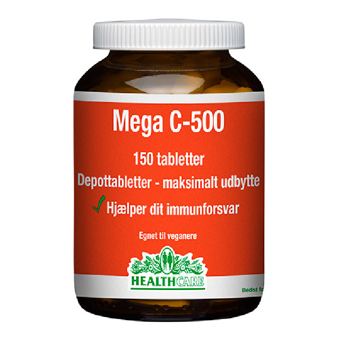 Mega C 500 mg HealthCare 150 tab