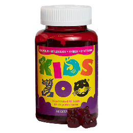 Kids Zoo Propolis + Hyldebær + Hyben + C-vitamin 60 gum