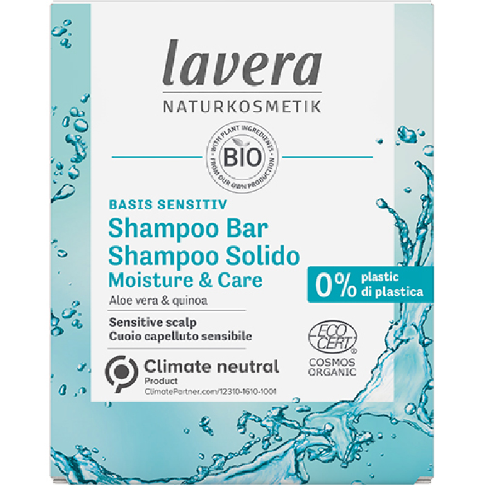 Shampoo Bar Moisture & Care - Basis Sensitiv 50 g