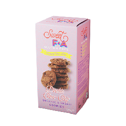 Double Chocolate Chip Cookies Ø Sweet FA 125 g