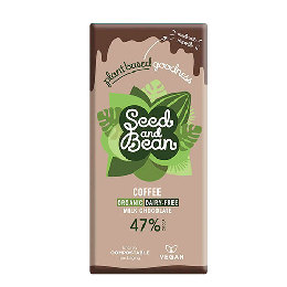 Chokolade 47% Coffee (plantebaseret) Ø 75 g