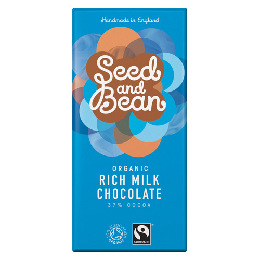 Mælkechokolade 37% Ø Seed & Bean 85 g
