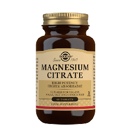 Magnesium citrate 200 mg 60 tab