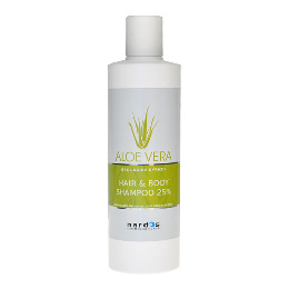 Aloe Vera hair & body shampoo 25% 300 ml