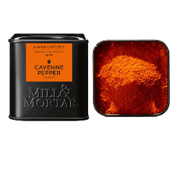 Cayenne peber stødt Ø Mill & Mortar 45 g