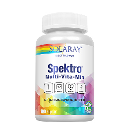 Spektro Multi-Vita-Min m. jern og K2 100 kap