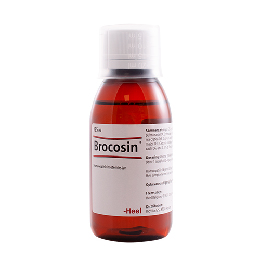 Brocosin hostemikstur 125 ml