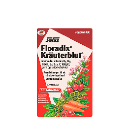 Floradix Kräuterblut  Urte-jern tabletter Salus 50 tab