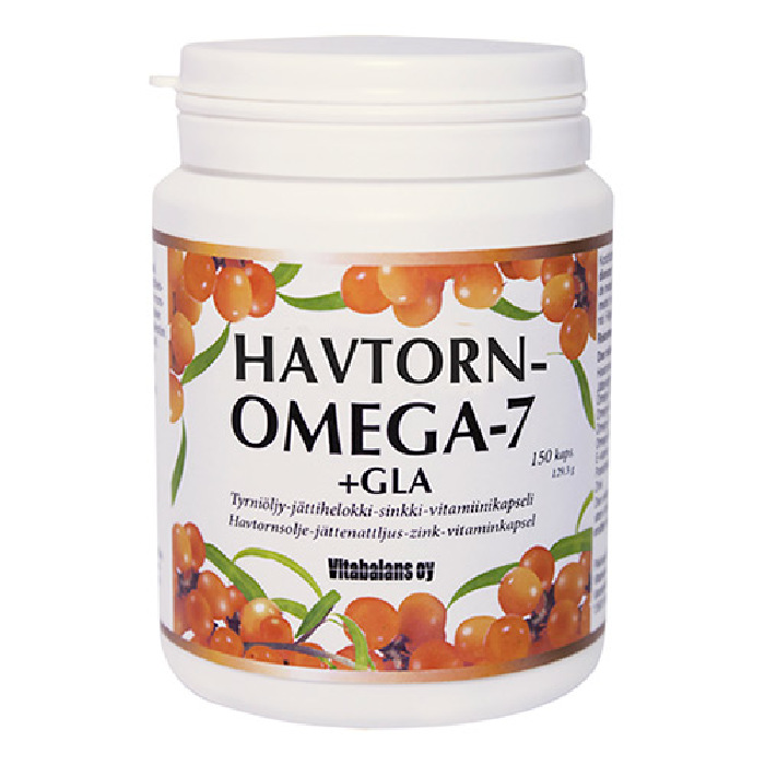 Havtorn Omega 7+GLA 150 kap