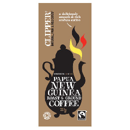 Kaffe Papua New Guinea Ø malet Clipper 227 g