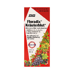 Floradix Kräuterblut  Urte-jern mikstur  Salus 250 ml